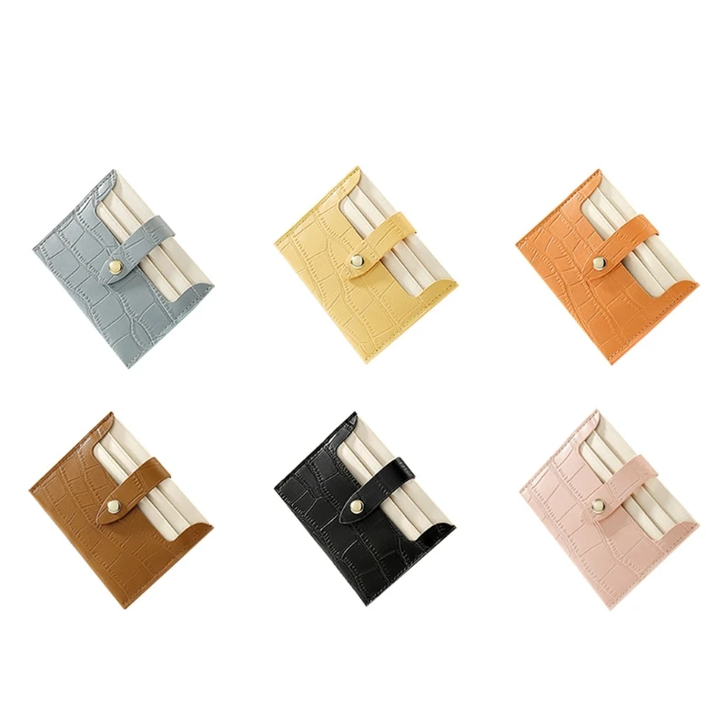 

Women Slim PU Leather Credit Card Holder Cards Case Pocket Wallet Organizer