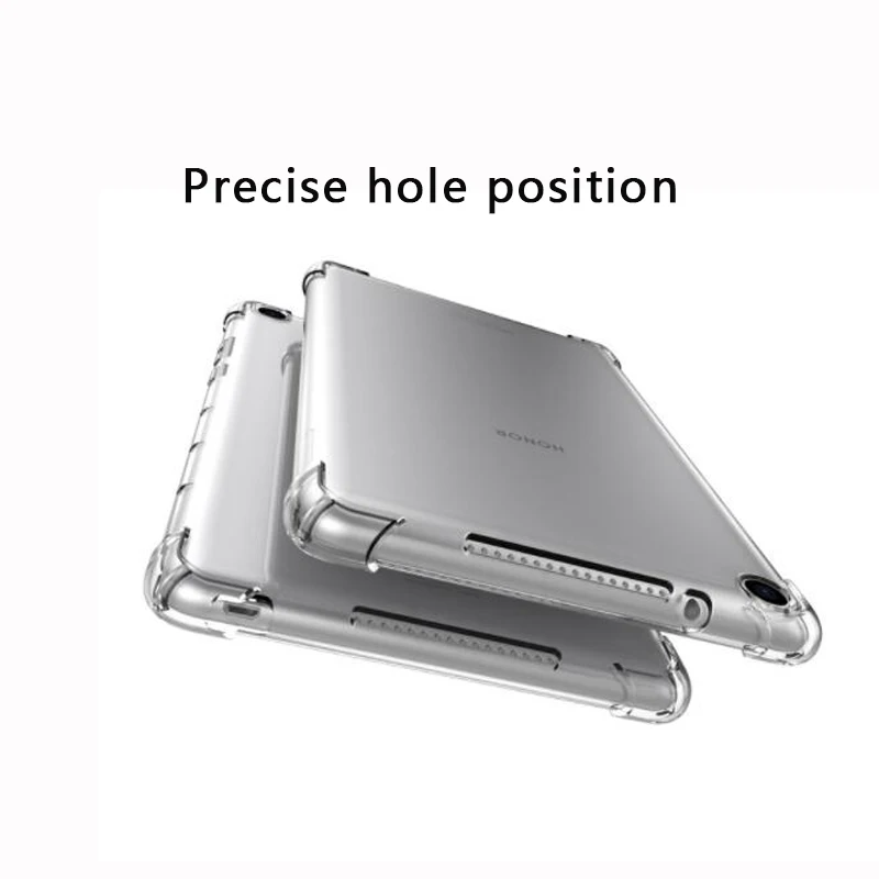 Силиконовый противоударный Прозрачный чехол для планшета Huawei MediaPad M5 Lite 10 Pro 8 4/Media
