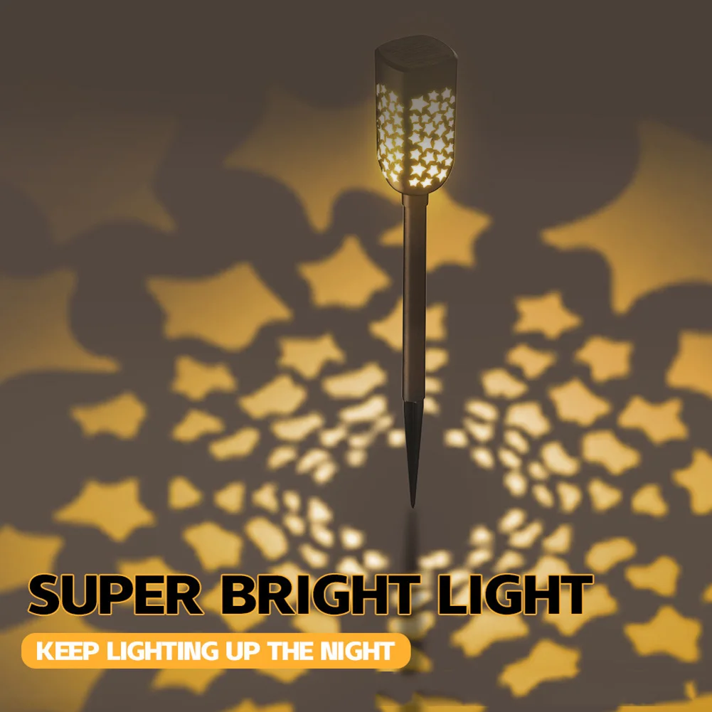 

6 шт., s-светильник садовый на солнечной батарее, водонепроницаемый