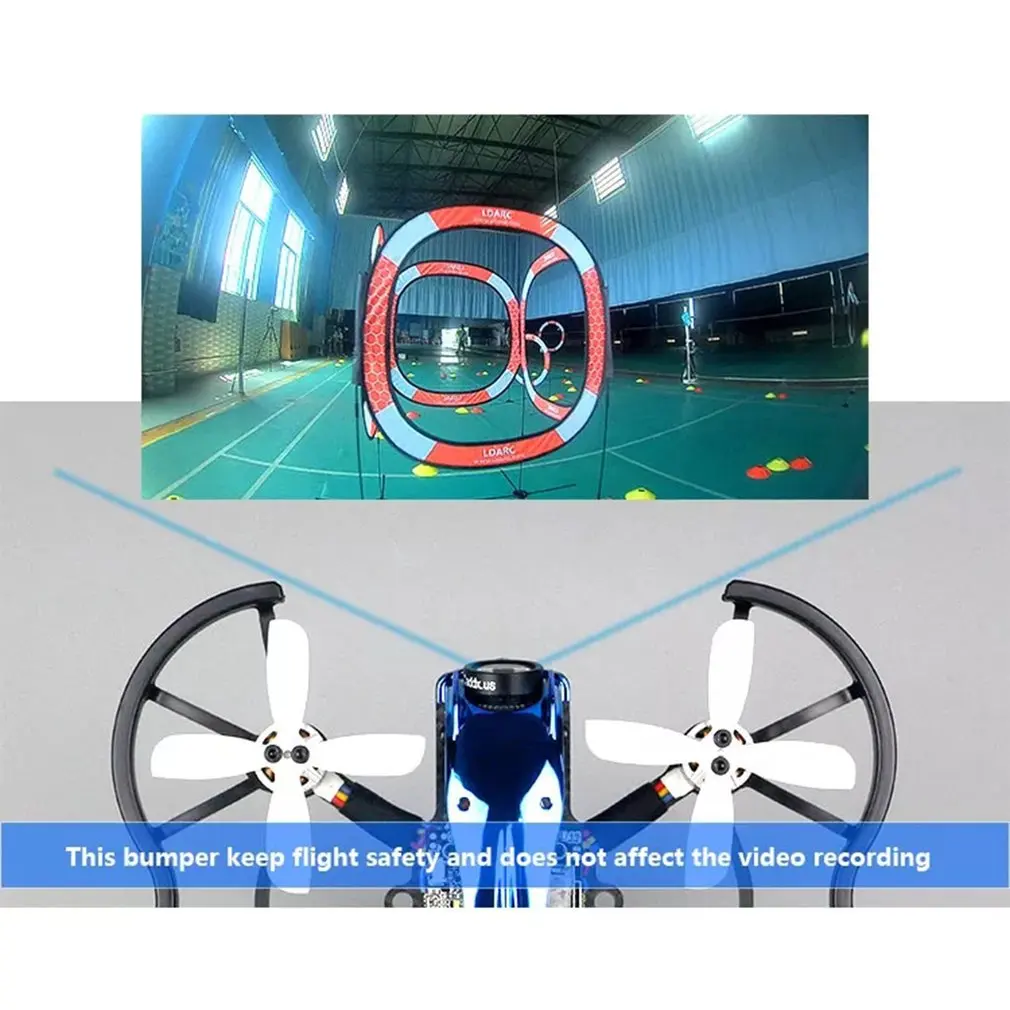 LDARC 90GTI-FPV 98 мм 3S 2 дюйма Whoop FPV гоночный Дрон PNP F4 OSD 20A бесщеточный ESC 200mW VTX 1200TVL Cam |