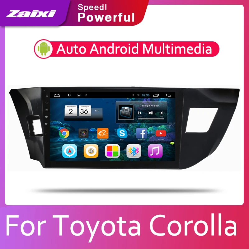 ZaiXi 2din автомобильный мультимедийный Android Авторадио проигрыватель с радио и GPS для