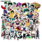 Стикеры из японского аниме Моя геройская Академия для ноутбука, скейтборда, багажа, холодильника, блокнота, шлема, игрушки из мультфильма, 103050 шт.