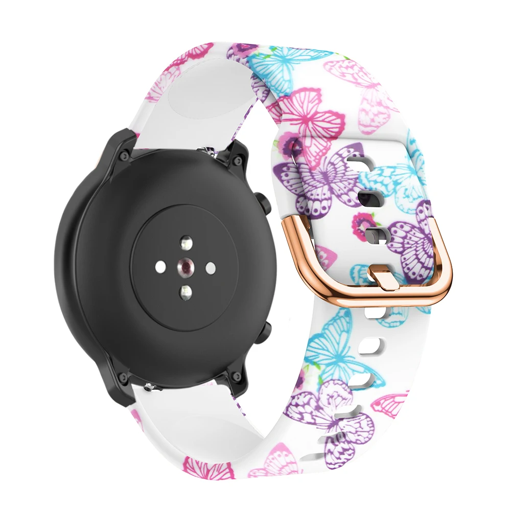 20 мм спортивный силиконовый ремешок для Xiaomi Huami Amazfit GTR 42 мм/GTS/Bip Lite браслет сменный Браслет Correa
