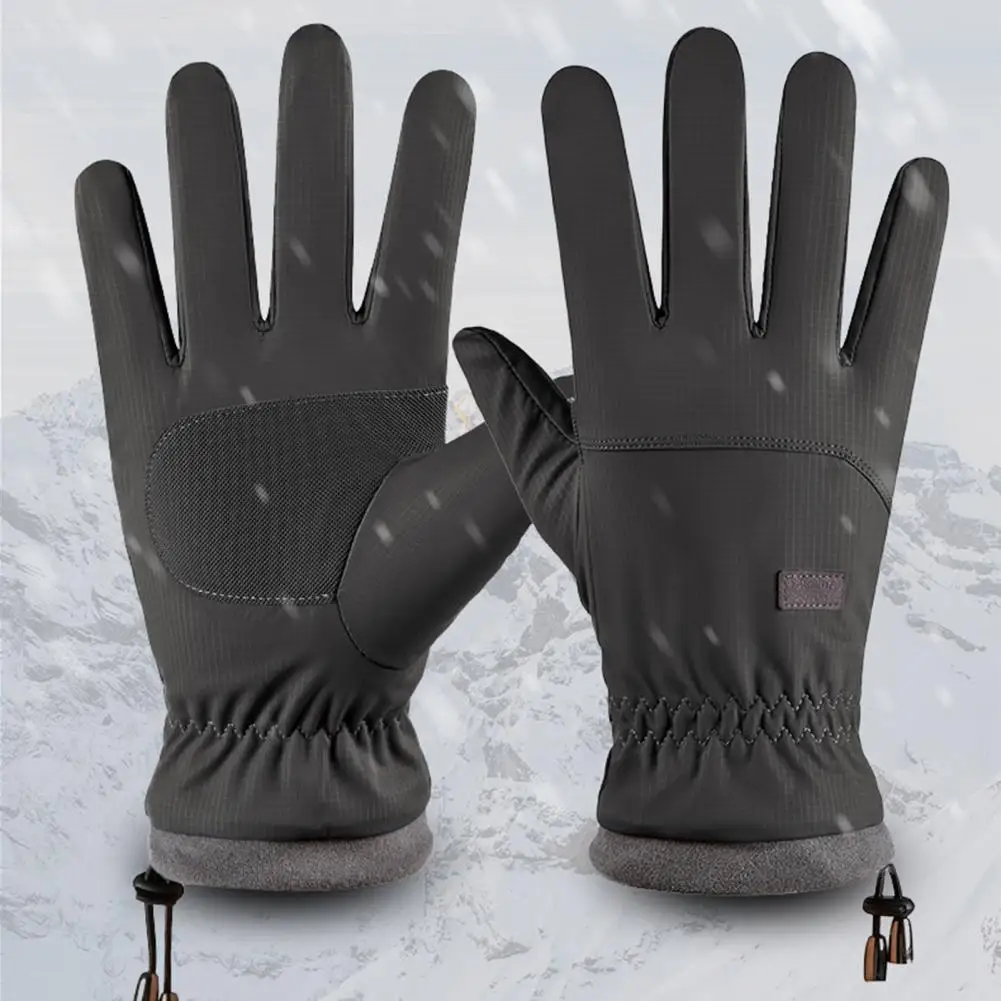 

Водонепроницаемые зимние теплые перчатки для мужчин и женщин, зимние велосипедные перчатки, перчатки для сноуборда, утолщенные зимние