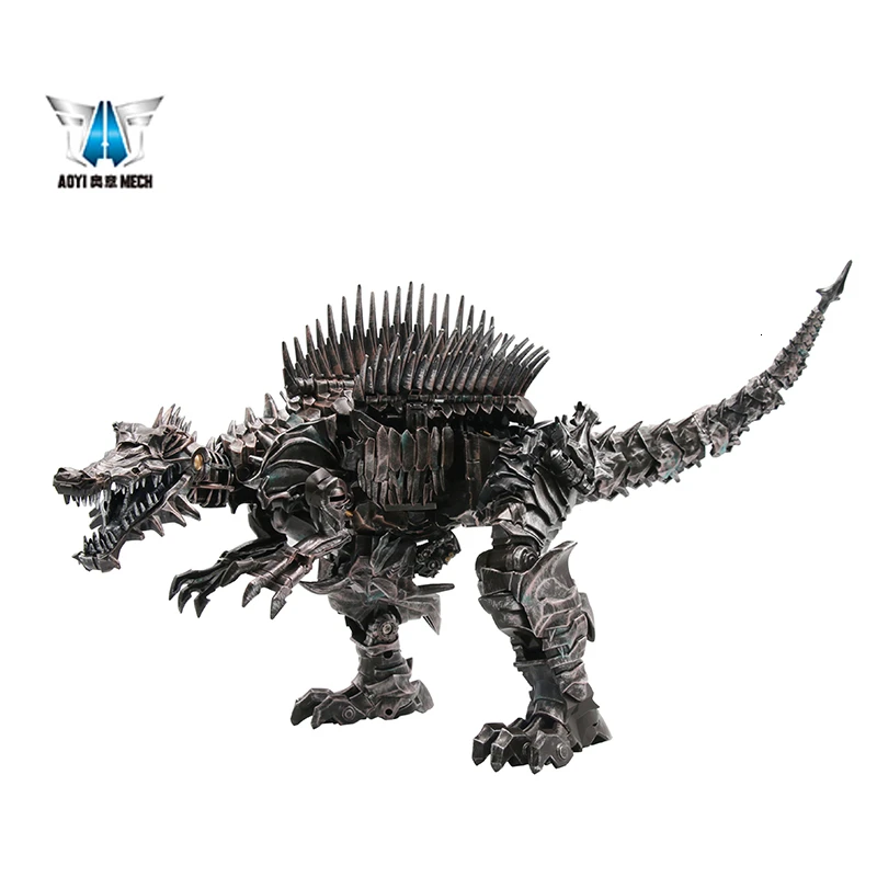 AOYI LS11 LS 11 Фигурка трансформер 37 см Scorn dinobot старинные Бегемот динозавр модель из