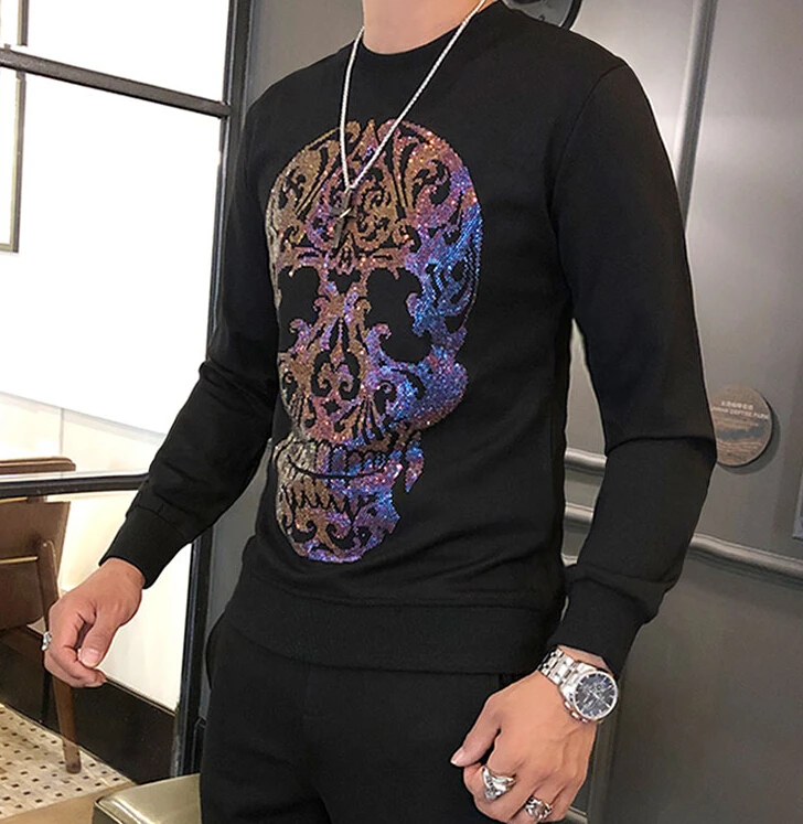 Мужской классический спортивный костюм комплект из двух предметов Толстая