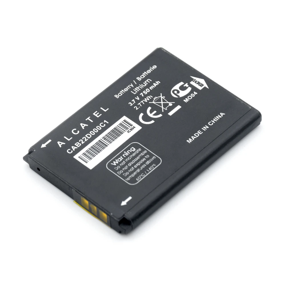 750 мА/ч CAB22B0000C1 CAB3010010C1 Батарея для ALCATEL One Touch OT 2010 2010D 2010X 356 665X 1010D 1030D 2012D