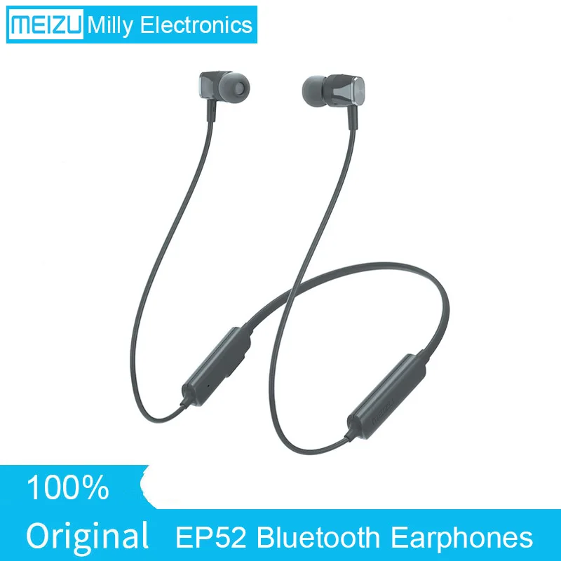 Meizu EP52 Lite Bluetooth наушники водонепроницаемые IPX5 беспроводные Спортивные Bluetooth 4,2 наушники с микрофоном 100 мАч