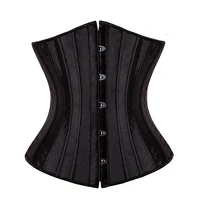 waist trainer underbust corset slimming sexy women bustier black gothic clothing steel bones plus size shaper dropshipping