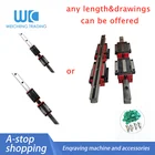 HGR35 2 шт. 35 мм линейная направляющая HR35 2400 2450 мм с 4 шт. HGH35CA  HGW35CC линейные направляющие блоки cnc.