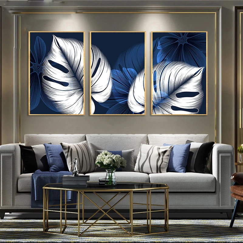

European Style Canvas Painting Wall Art Pictures Modern Posters and Print Flowers Shining Light in Home Living Room Home Decor