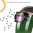 Солнечная полностью автоматическая Затемняющая Регулируемая линейная электрическая сварочная защитная маска шлем объектив для сварочной машины