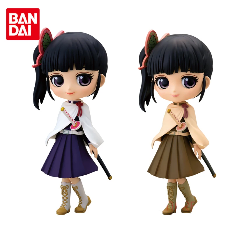 Оригинальные фигурки Bandai Qposket Demon Slayer Tsuyuri Kanao Q версия аниме экшн-фигурки