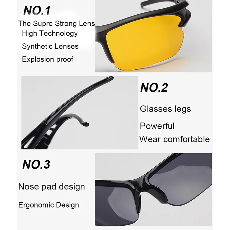 Модные поляризованные солнцезащитные очки для велоспорта велосипеда