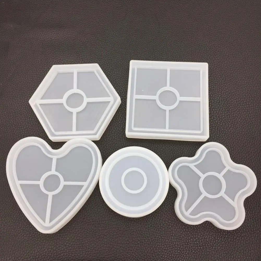Квадратные овальные прямоугольник Скрапбукинг силиконовые формы для