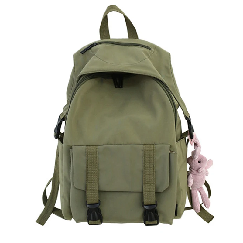 

Female Capacity Schoolbag For Teenage Girls Waterproof Nylon Women Backpack Multi-Pocket Travel Shoulder Bag Mochila