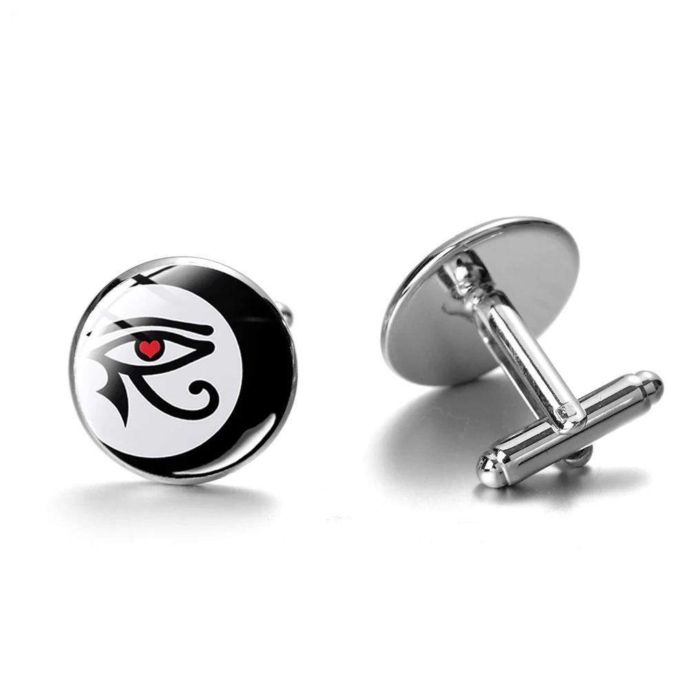 Древний Бог Horus запонки в форме глаз Египетский волшебный талисман повезло Гора