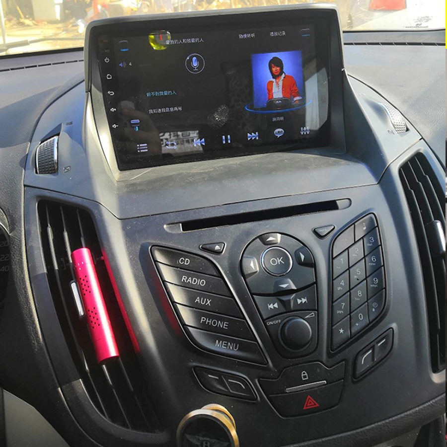 Автомобильный мультимедийный плеер стерео-система на Android 12 с GPS для Ford Kuga GRAND C-max C