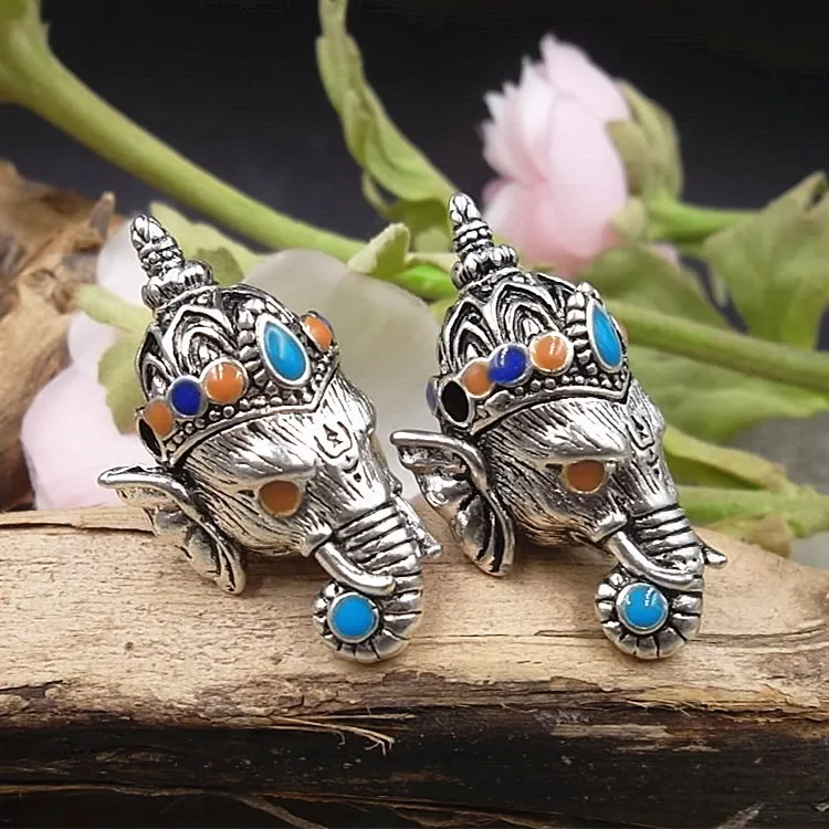 

Fashion Pendant Buddhist Thailand Pikanet Ganesha Amulet Hindu Elephant Jewelry Prayer