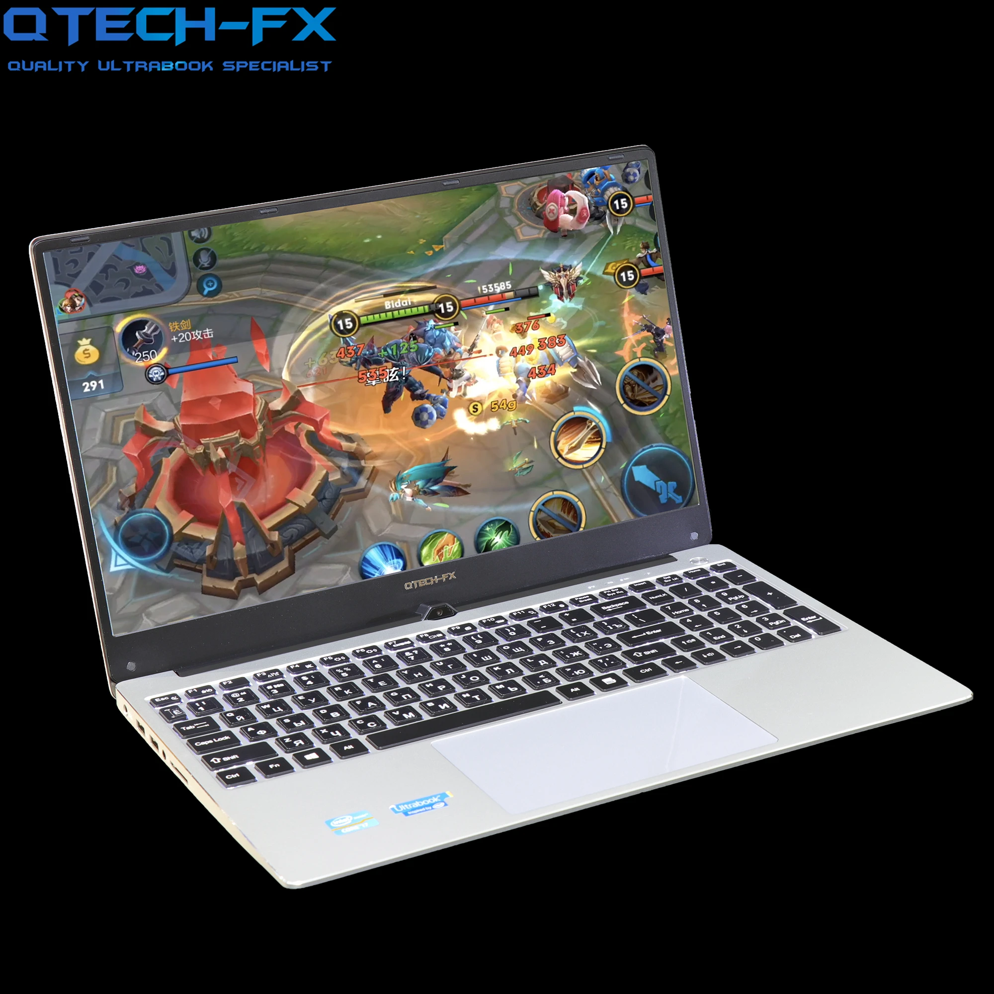 Металлический i7 256 ГБ SSD 16 Гб ОЗУ ТБ 15 6 &quotCore CPU Windows 10 игровой офис Арабский Иврит