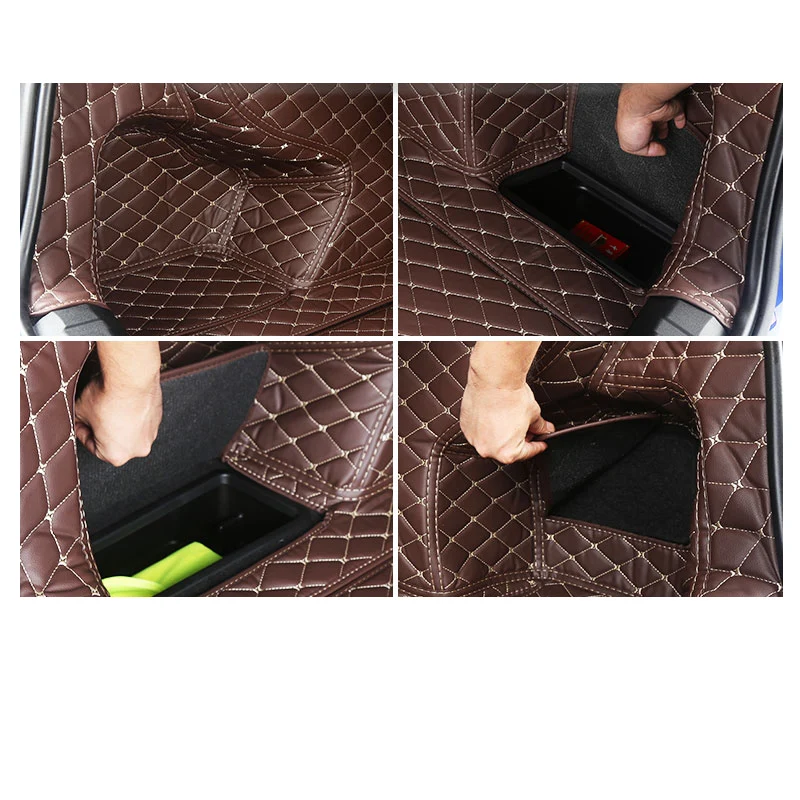 

Lsrtw2017 Leather Car Trunk Leather Cargo Liner for BMW 3 Series G20 320 325 330 335 2020 Rug Carpet Accessries