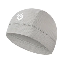 Ice Silk Windproof Quick Dry Summer Sunscreen Cap Outdoor Cycling Hat Breathable Brimless Caps