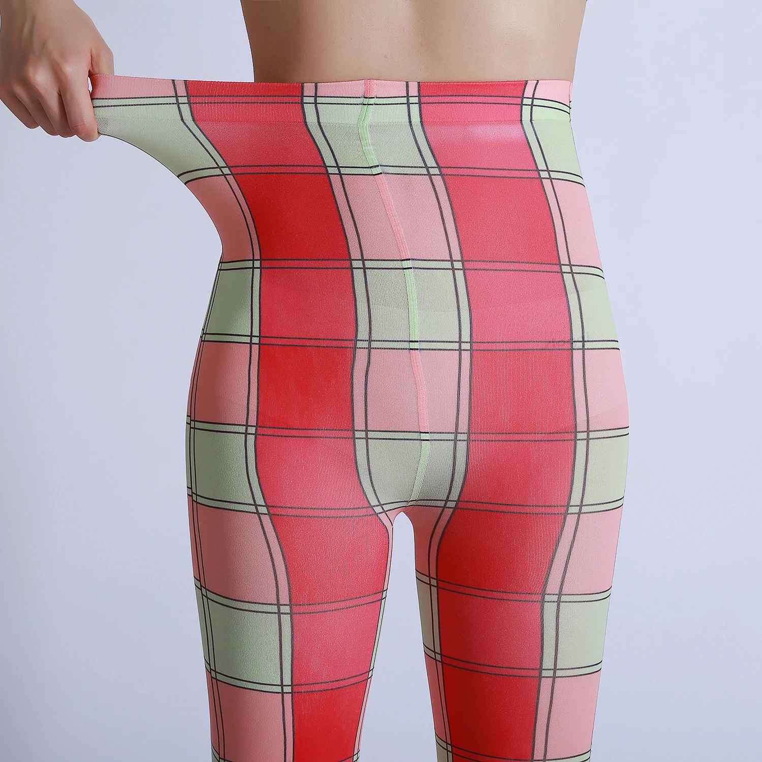 Новое поступление роскошные модные колготки с цифровым цветочным принтом