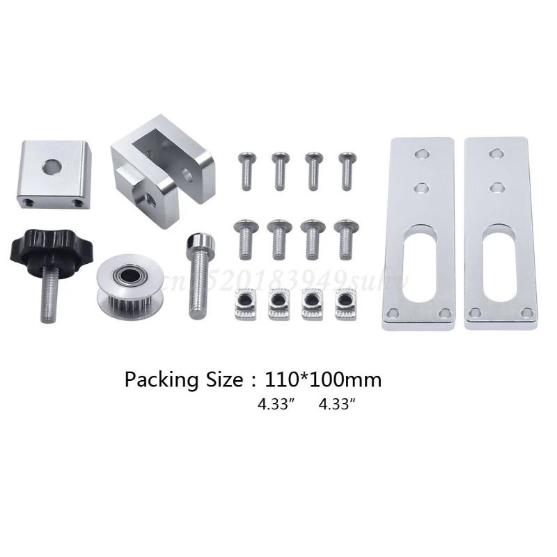 upgrade 2020 profile x axis synchronous belt stretch straighten tensioner for creality cr 10 cr 10s 3d printer parts free global shipping