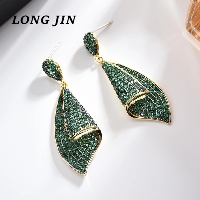 Праздничный подарок высококачественные роскошные серьги в виде ракушек с