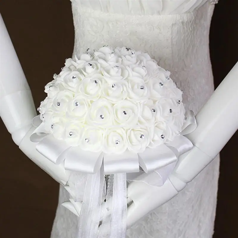 Свадебный букет невесты реалистичные Декоративные искусственные вечерние