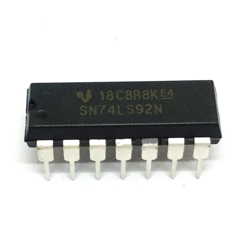 

10PCS HD74LS92P DIP14 HD74LS92 DIP SN74LS92N 74LS92 SN74LS92 DIP-14 new and original IC