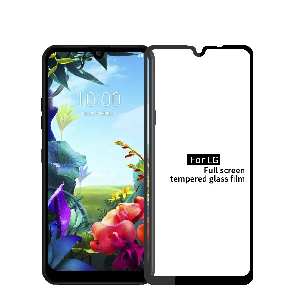 

Full Cover Ultra-thin Tempered Glass Film For LG G8 G8X ThinQ K40 k40S K50 k50s Q60 V50 W10 W30 Screen Protector Protective film