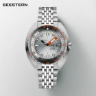 Светящиеся часы для дайвера SEESTERN SUB300T, мужские автоматические наручные часы с датой 2021 м и браслетом с оборотом, механические армейские часы в стиле ретро с сапфировым стеклом, 200