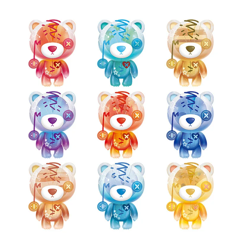 Коробка украшения tear bear 4 го поколения коробка яйцо кукла машина модель глухая
