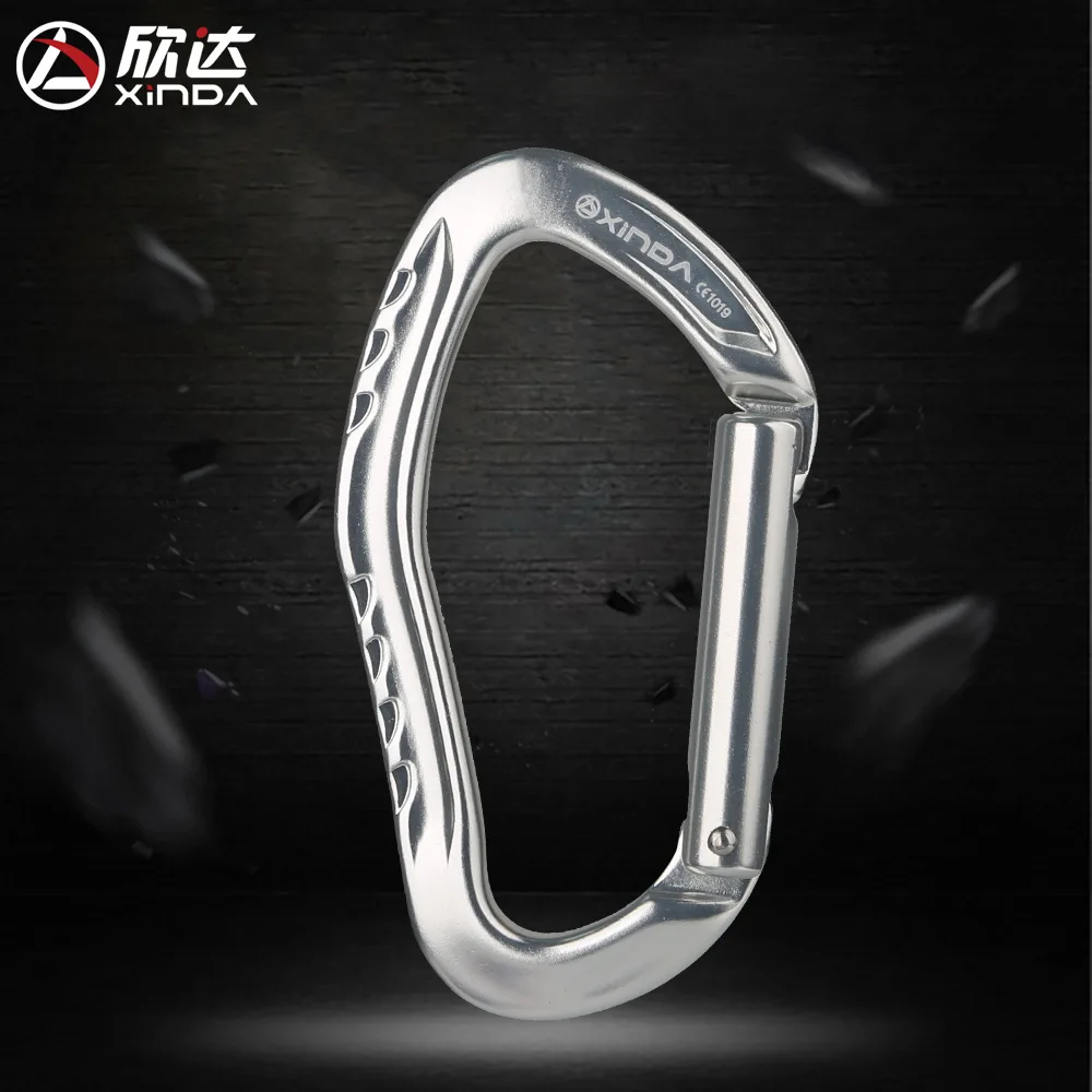 Пряжка для скалолазания прямая Изогнутая Дверь быстрая подвесная защита