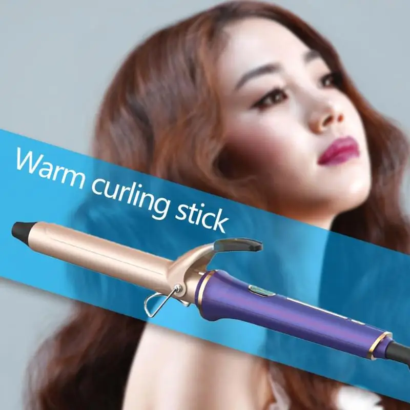 

Professional Electric Ceramic Hair Curler LCD Curling Iron Roller Curls Wand DIY Hair Styling Tools