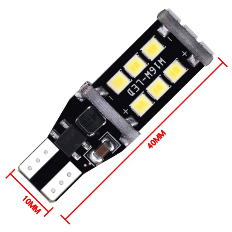 Сигнальный сигнал поворота автомобиля T15 декодирующий заднего хода яркий