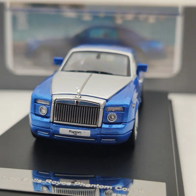 1:64 для R ~ ls ce Phantom Coupe DC8801 синие литые модели ограниченной коллекции| |