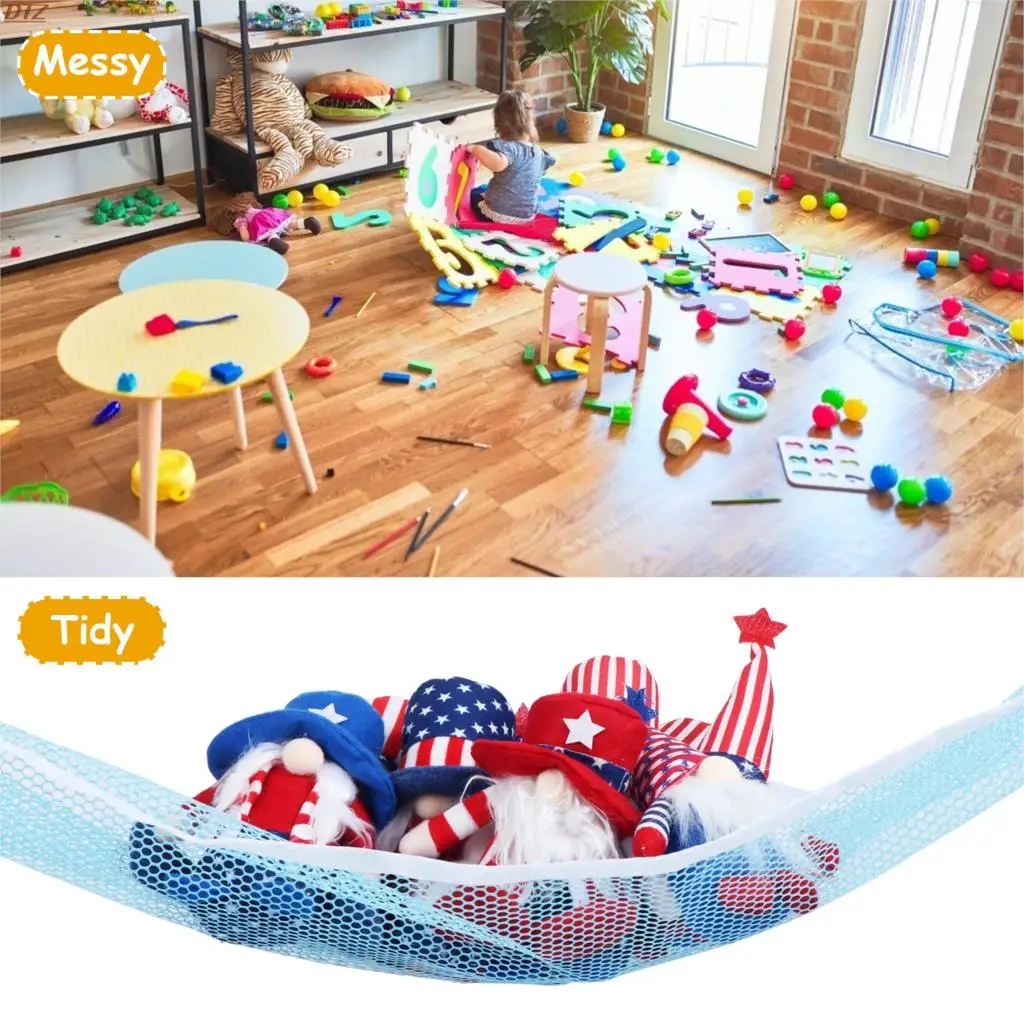 Гамаки игрушечные Джамбо 3 шт. мягкие гамаки для хранения игрушек чудесные