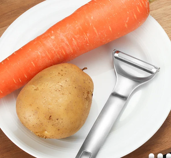 Горячая нержавеющая сталь Овощечистка Терка многофункциональный нож для