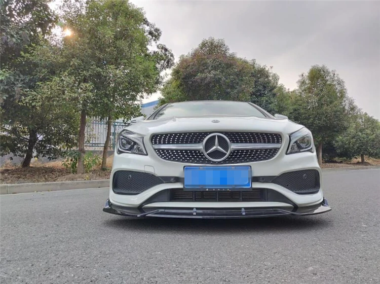 Задний спойлер для Mercedes-Benz CLA W117 2016-2018 200 180 250 ABS задний бампер диффузор защита |