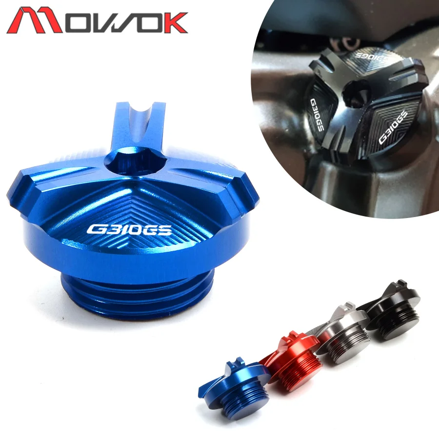 

Flash Deals Motorcycle Engine Oil Filler Cap Cover For BMW G310GS G310R 2017-2021 2020 2019 2018