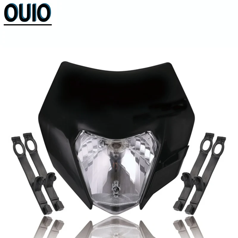 35 Вт мотоцикл светильник сборка лазерной головки лампы маска для мотоциклов KTM H4