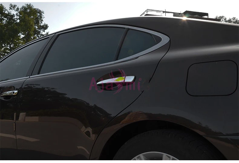 #304 крышка дверной ручки из нержавеющей стали Накладка панель отделка автомобиля