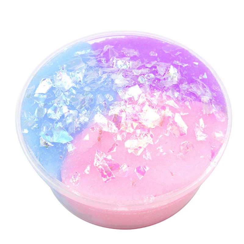 Хлопковый слайм пушистая полимерная цветная шелковая Волшебная глина пластилин