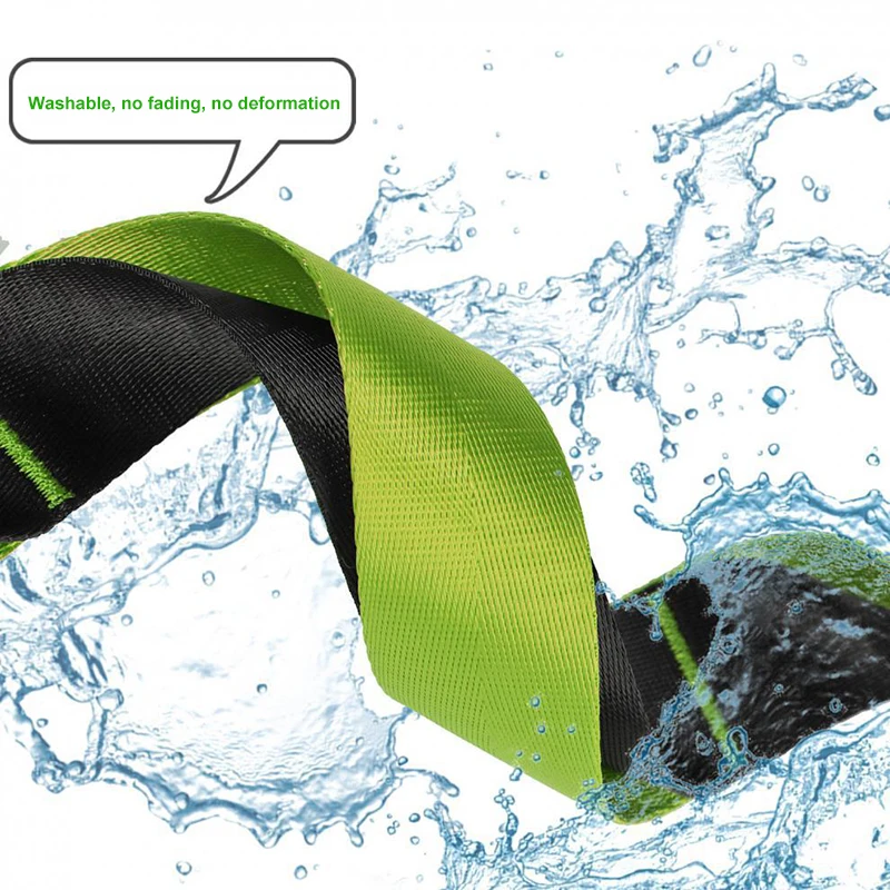 

Новый 12-сегментный нейлоновый ремень для занятий йогой, ремень для занятий йогой, Пряжка для натяжения йогой, придает гибкость для растяжки ...