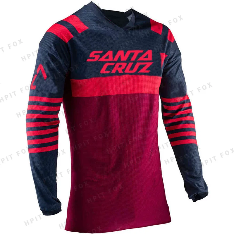 

Santa Cruz Moto Jersey Downhill Mountain Bike Clothing MTB Jersey bicycle T-shirt DH MX Cycling Shirts Offroad Motocross Wear