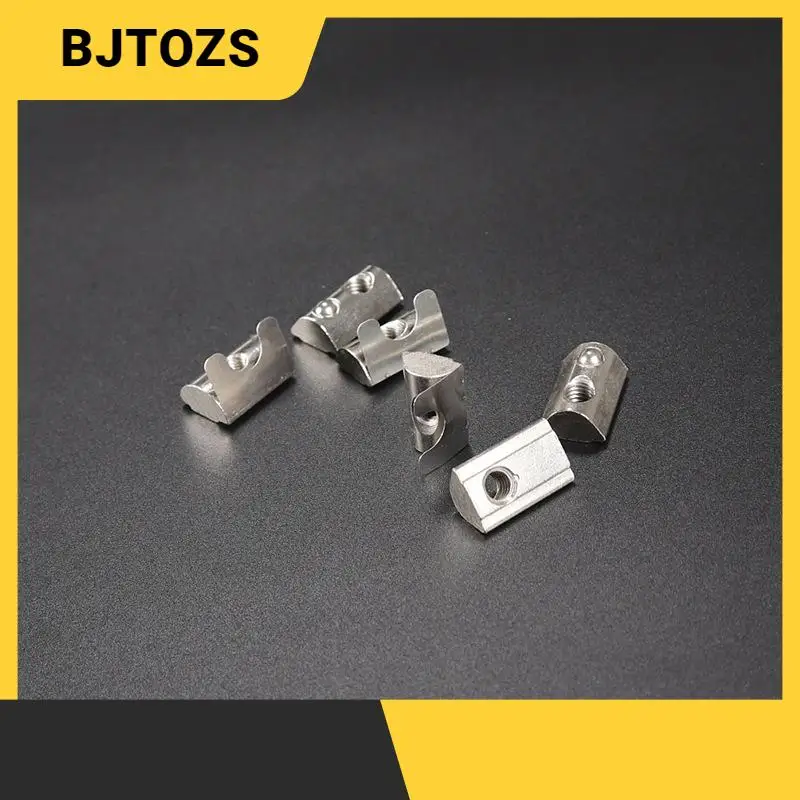 

50 шт./100 шт. полукруглая шаровая эластичная пружинная гайка алюминиевый экструзионный профиль 2020 3030 4040 CNC M3 M4 M5 M6 M8