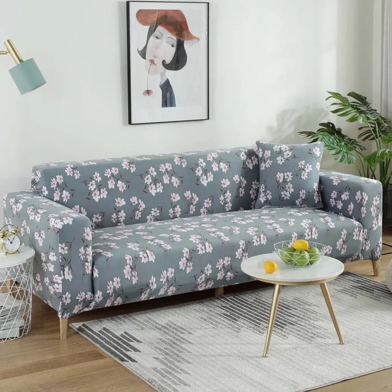 

Floral Printing Stretch Combination Sofa Cover Sofa Towel Slip-Sesistant Sofa Covers For Living Room Fully-Wrapped Anti-Dust