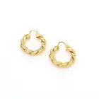 Женские серьги золотого цвета